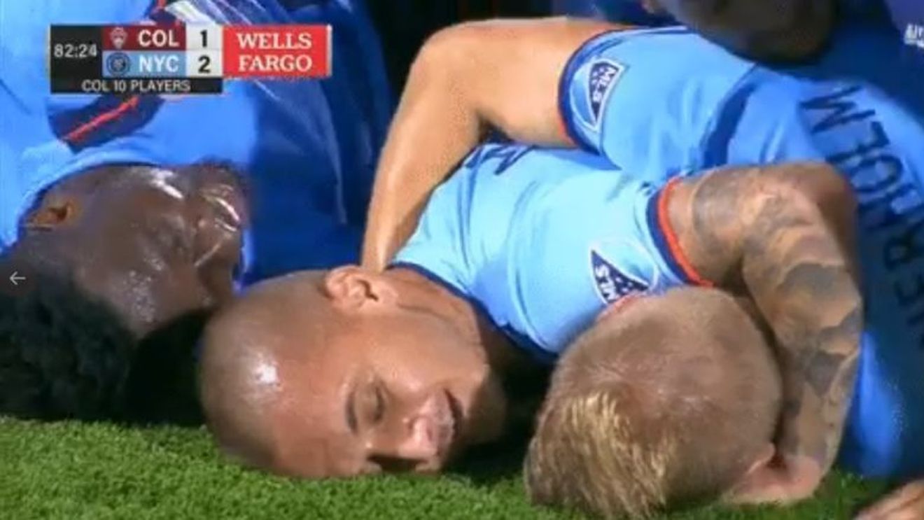 Alexandru Mitriță s-a întors cu gol la New York City! A adus victoria și a fost "sufocat" de colegi. VIDEO