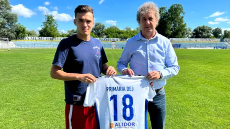 Unirea Dej a împrumutat de la FCSB un jucător pe care clubul lui Becali în debuta în Liga 1 la 16 ani