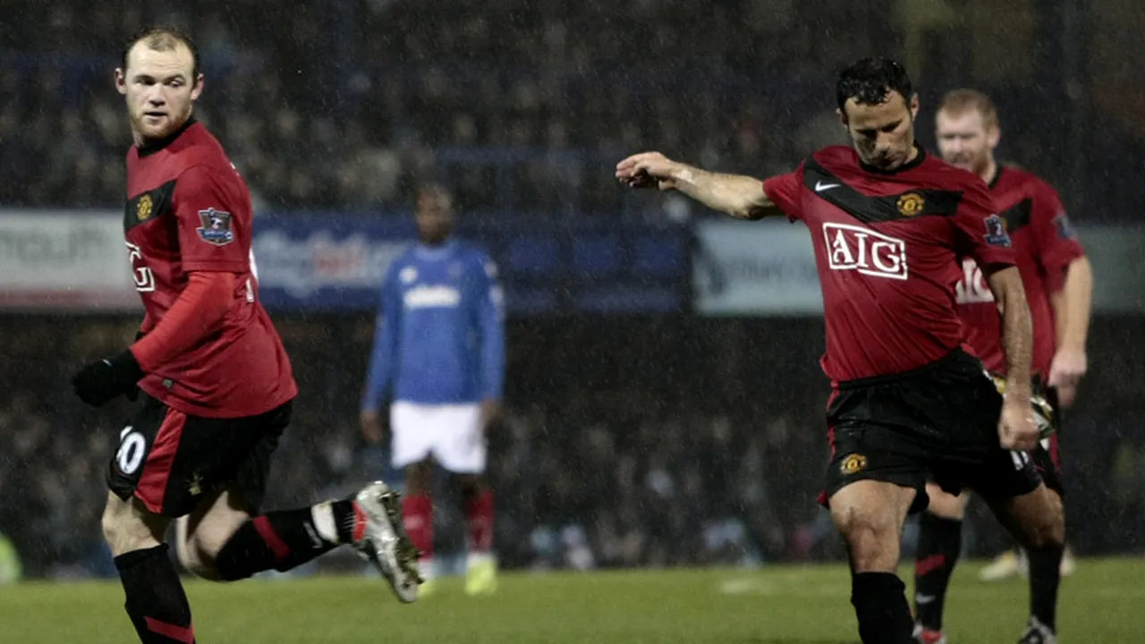 Rooney & Giggs show!** Triplă 'Wazza', galezul la al 100-lea gol pentru United în campionat!