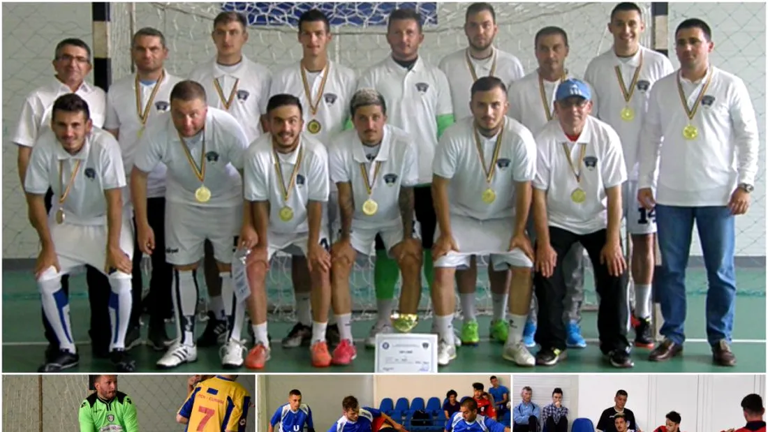 Au ratat promovarea în Liga 2, dar sunt campionii României la futsal universitar!** Studenții Leontin Doană și Cristian Zimmermann au făcut spectacol la Reșița