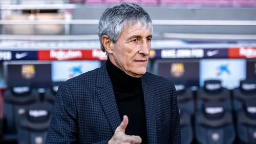 Quique Setien, dat afară de la Barcelona! Anunțul clubului catalan + Când se vor organiza noi alegeri pentru funcția de președinte