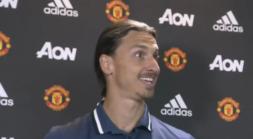 VIDEO | Reacția lui Ibrahimovic când a aflat ce număr va purta la United! Gest DECISIV al lui Mourinho: a 