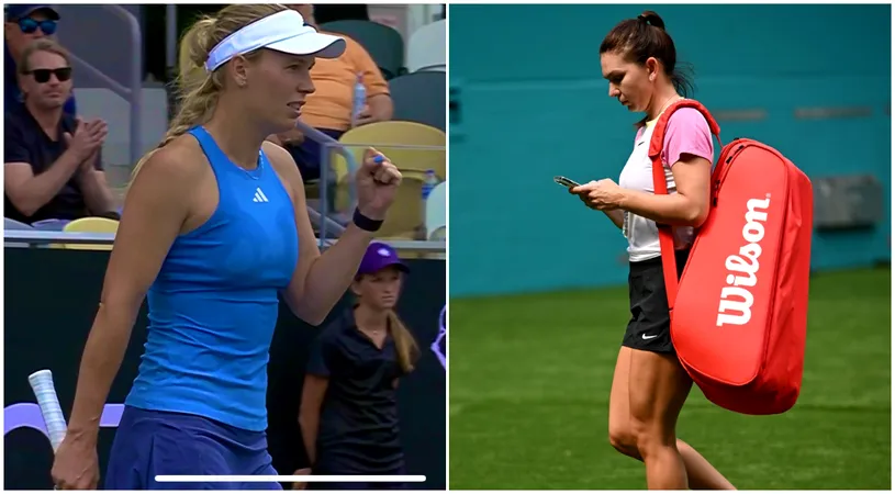 Caroline Wozniacki i-a uluit pe toți la primul turneu după scandalul cu Simona Halep! Ce a făcut daneza în meciul de debut la Charleston, din postura de beneficiară de wild card