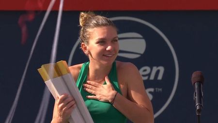 Jurnaliștii străini au fost curioși să afle ce le-a spus Simona românilor care au scandat contra PSD la Montreal. Răspunsul dat de Halep