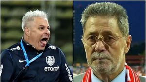 Marius Şumudică, răspuns devastator pentru Cornel Dinu! Atac "nuclear", acolo unde îl doare cel mai tare: "Fără Google nu găsesc nimic despre el! Mircea Lucescu e încă în activitate, iar Procuroru' nu mai antrenează de pe vremea când exista Cupa Cupelor" | EXCLUSIV