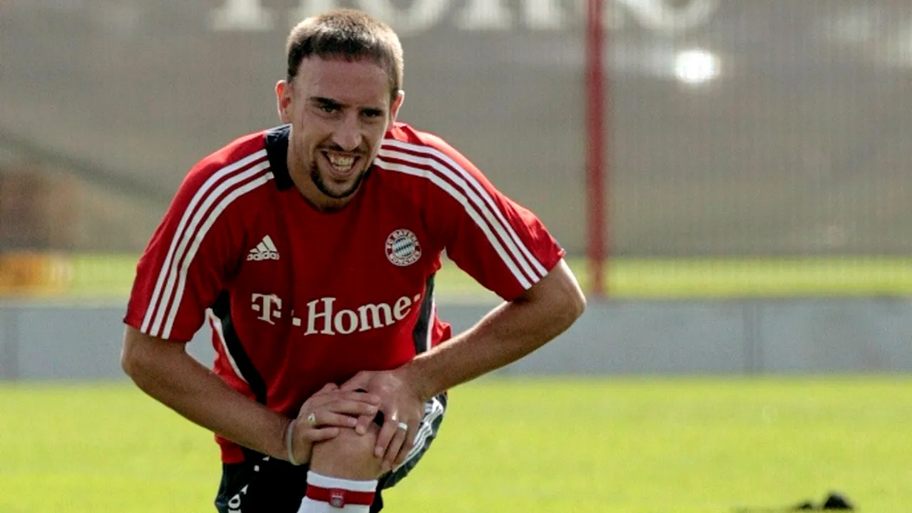 Franck Ribery revine la Bayern după accidentarea la tibie!