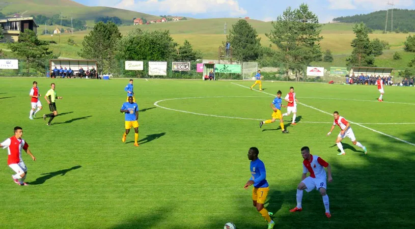 Petrolul Ploiești - Vojvodina Novi Sad, scor 0-0, într-un meci amical