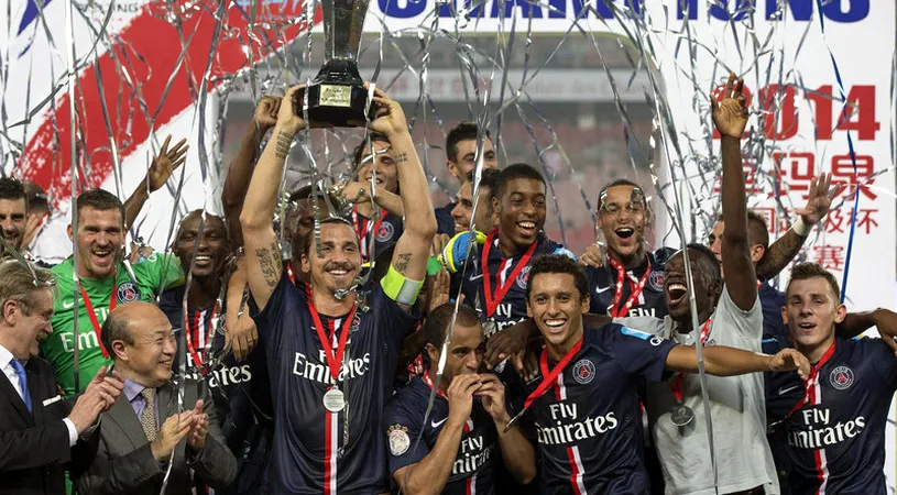 Dubla lui Ibra aduce primul trofeu din acest sezon pentru campioana Franței. PSG - Guingamp 2-0