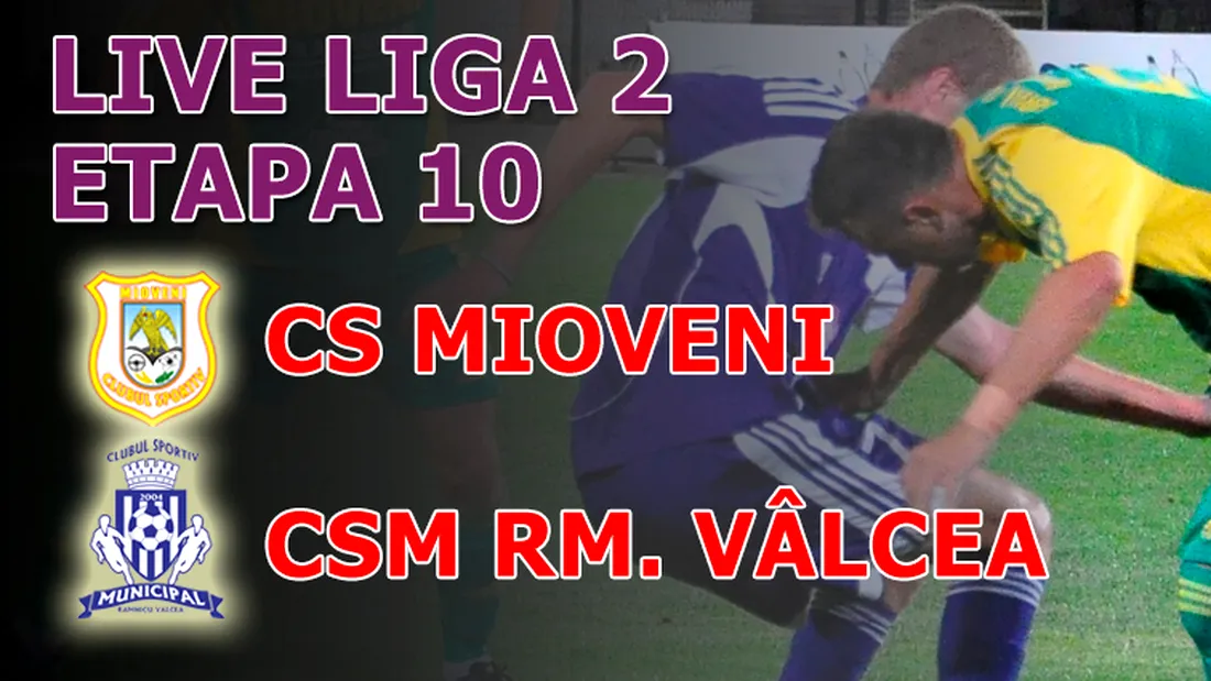 Stoican la a treia victorie consecutivă!** Mioveni - CSM Rm. Vâlcea 2-0!