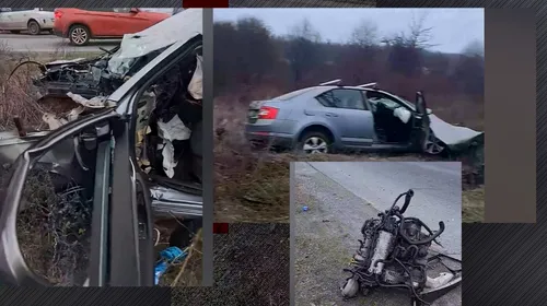 Primele imagini de la accidentul teribil în care a fost implicat redactorul-șef adjunct de la Gazeta Sporturilor. VIDEO
