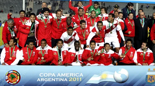 Peru, locul 3 la Copa America** după ce a învins Venezuela în finala mică