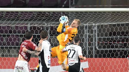 E printre cei mai buni portari din Superliga și pleacă din România. Cu cine semnează după ce l-a refuzat pe Mirel Rădoi