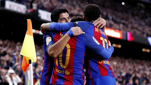 Tripleta MSN, de neoprit! Messi, Suarez și Neymar formează cel mai ofensiv atac din campionatele europene. Cum se prezintă rivalii din campionatul spaniol, Bale, Benzema și Ronaldo