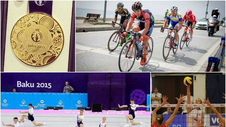 Jocurile Europene de la Baku | Ziua a noua. O nouă MEDALIE pentru România: ansamblul mixt a cucerit ARGINTUL la gimnastică aerobică. Ciclistul Andrei Nechita a terminat pe locul 16 în cursa pe șosea. Fetele de la volei, victorie de senzație cu Italia,  3-0