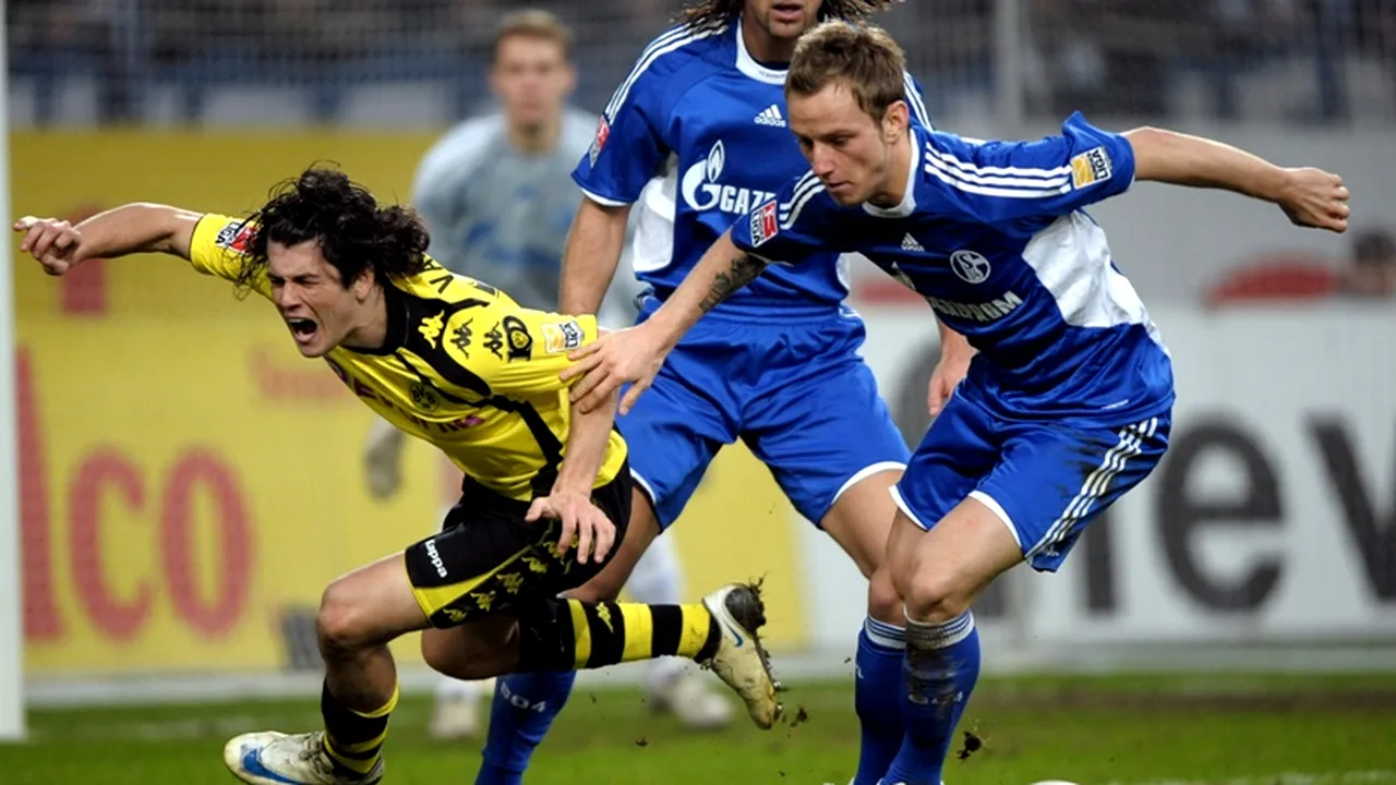 VIDEO** Eurogolul lui Rakitic aduce victoria lui Schalke** în derby-ul cu Borussia Dortmund!