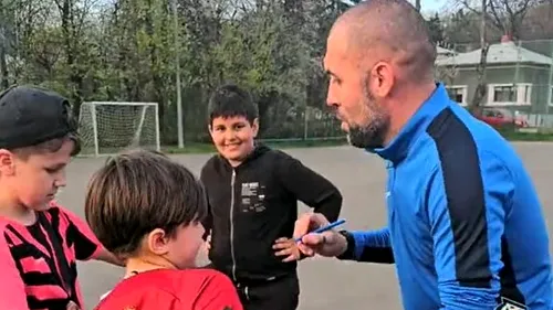 Tony da Silva, întâlnire surpriză cu Cristiano Ronaldo la antrenamentul lui Poli Iași. Gestul făcut de portughez cu care i-a impresionat pe angajații clubului
