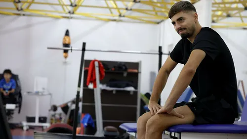 Imaginile durerii. Cum arată piciorul lui Dragoș Iancu, după ce a fost rupt de Valentin Țicu și operat. FOTO