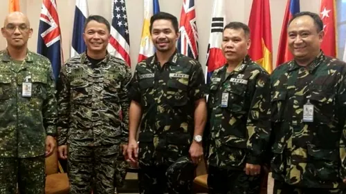 Manny Pacquiao a devenit colonel în armata din Filipine