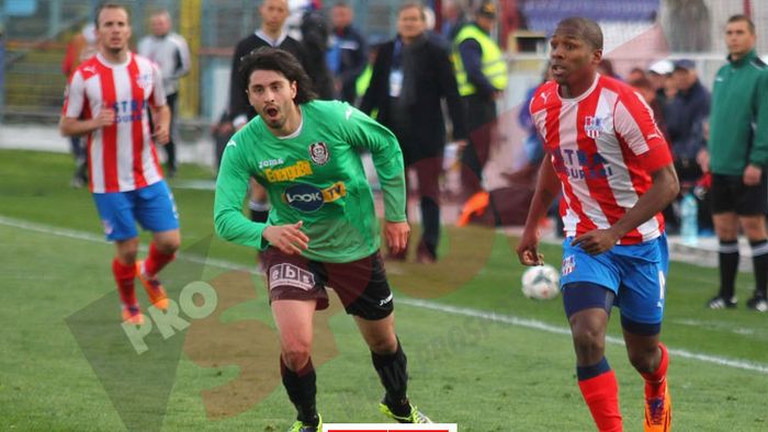 Gălățenii, cu încă un pas mai aproape de matineu: Oțelul - CFR Cluj 0-1. Rui Pedro a marcat singurul gol al partidei