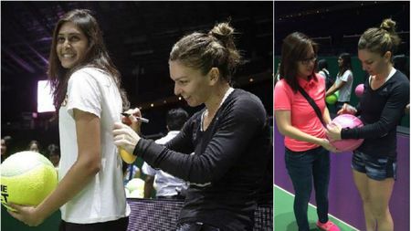 FOTO | Simona Halep a împărțit autografe neobișnuite la Singapore. "Sunt entuziasmată pentru că mă aflu aici"