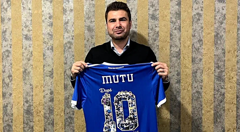 OFICIAL | Adrian Mutu este noul antrenor al echipei ”FC U” Craiova, campioana Ligii 2 în 2021. Preia trupa lui Adrian Mititelu de la Eugen Trică și o va conduce în Liga 1