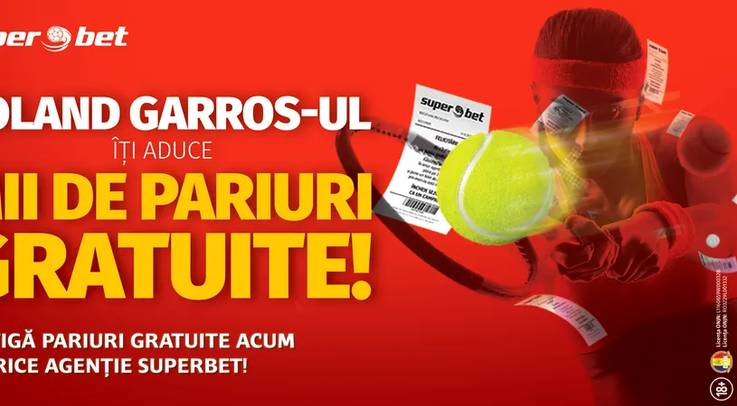 (P) Regina Halep a picat. Trăiește regele Nadal? Ia  pariurile gratuite de la Superbet și fructifică semifinalele și finalele de la Roland Garros!