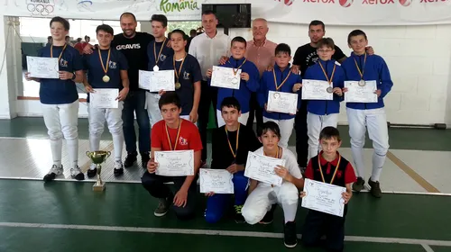 Riposta 4 București a câștigat Naționalele de sabie copii masculin