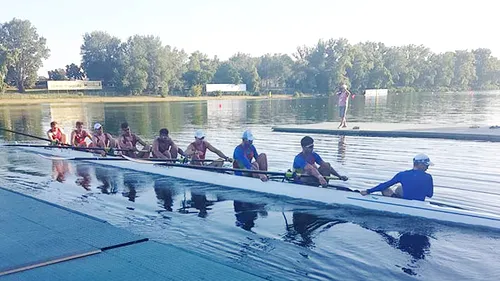 Canotaj. Echipajul masculin de 8+1, medalie de bronz la Cupa Mondială de la Belgrad