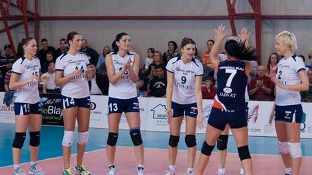 CSM Târgoviște - CS Volei Alba Blaj, scor 0-3, în primul meci al finalei Diviziei A la volei