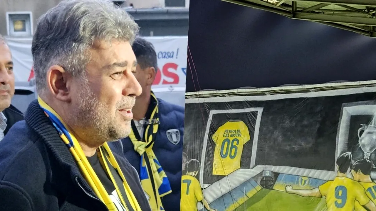 Prezențe de marcă la Centenarul Petrolului! Marcel Ciolacu, printre fanii „lupilor”! Adrian Mutu e și el prezent pe „Ilie Oană”