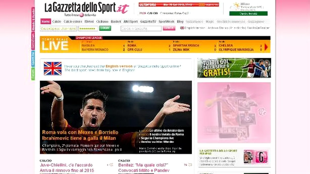 Gazzetta dello Sport: 