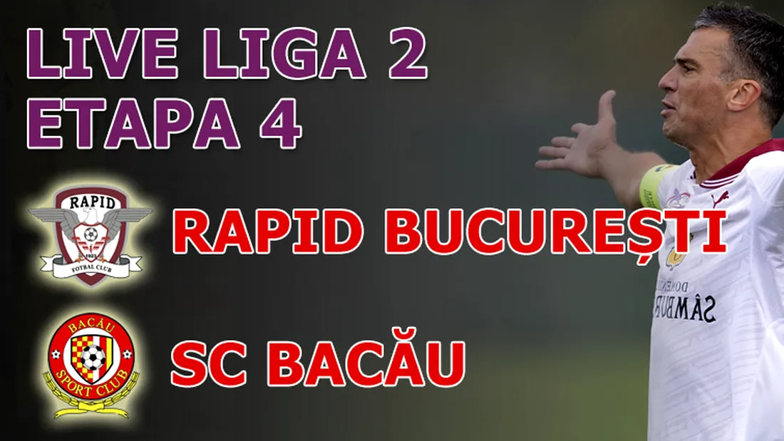 Moldovan debutează cu o victorie!** Rapid București - SC Bacău 1-0! 