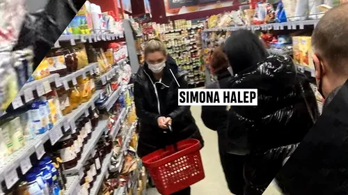 Mai deschideți o casă pentru Simona! Imagini savuroase cu Halep, surprinsă la coadă în supermarket | FOTO&VIDEO