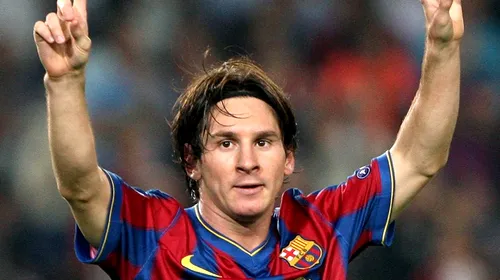 Messi,** noul ‘Balon de aur’!