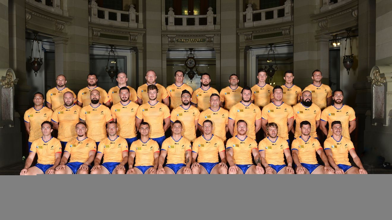 O fotografie pentru istorie! Echipa României care va participa la Cupa Mondială din Anglia, competiție care va debuta pe 18 septembrie