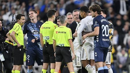 Ce a scris arbitrul în raport după ce starurile lui Real Madrid și-au pierdut mințile în fața lui Ionuț Radu și a Celtei, chiar pe Santiago Bernabeu, și au primit 3 cartonașe roșii