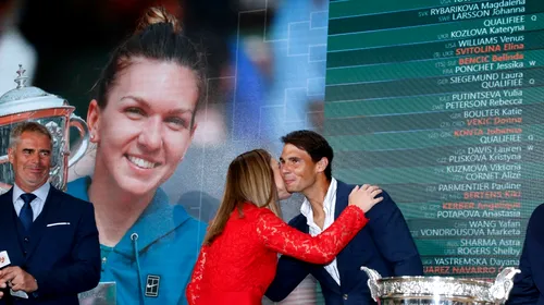Simona Halep, mesaj superb pentru Rafael Nadal după câștigarea Roland Garros: „Ești un exemplu pentru toți și cel mai bun!”
