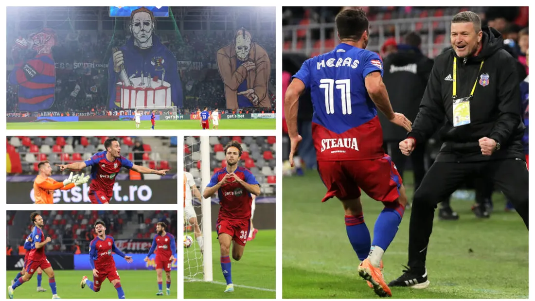 Steaua a măcelărit Viitorul Pandurii în 45 de minute, Daniel Oprița rămâne sceptic în privința calificării în play-off: ”Nu se vede, chiar e departe”