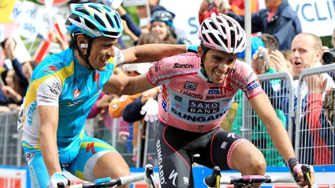 Edi Grosu, în atenția tuturor: l-a bătut pe marele Alberto Contador în primul sprint al etapei a 8-a din Giro. Ce s-a întâmplat