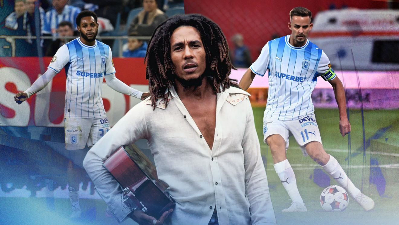 Jamaicanul Ronaldo Webster, inspirat de Bob Marley în concurența cu Nicușor Bancu la Universitatea Craiova!