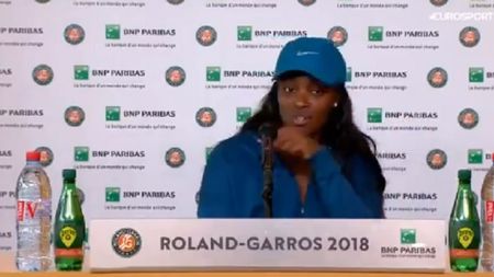 "Pot să spun ceva, să rămână consemnat?" Stephens, conferință de presă nervoasă. VIDEO | Pe cine s-a "descărcat" americanca: "Voi sunteți cei mai mari hateri ai mei! Și tu, și tu, și tu!"