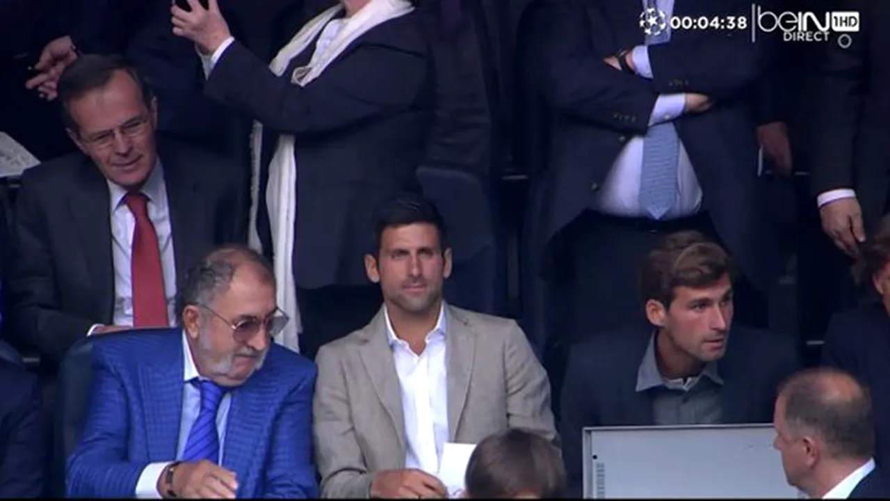 Cadre spectaculoase în loja de pe Bernabeu! FOTO | Ion Țiriac a urmărit Real - City cu Djokovic și Nadal. Și Halep a primit bilete la meci