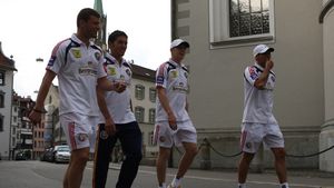 Echipa României s-a "antrenat" la biliard și bowling înainte de meciul cu Serbia