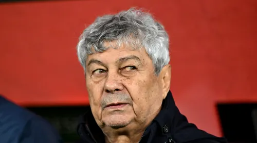 Ruptură la naționala României. Mircea Lucescu a dat vestea proastă