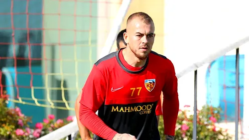 Denis Alibec nu reușește să se impună la Kayserispor! Cifre dezamăgitoare pentru atacantul naționalei