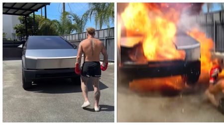 Milionarul şi-a explodat Cybertruck-ul. De ce a făcut acest gest controversatul Jake Paul