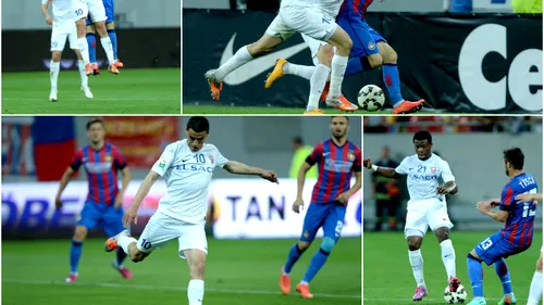 Botoșani - Steaua 0-1. Campioana a obținut în genunchi a doua victorie din actualul sezon din Liga 1