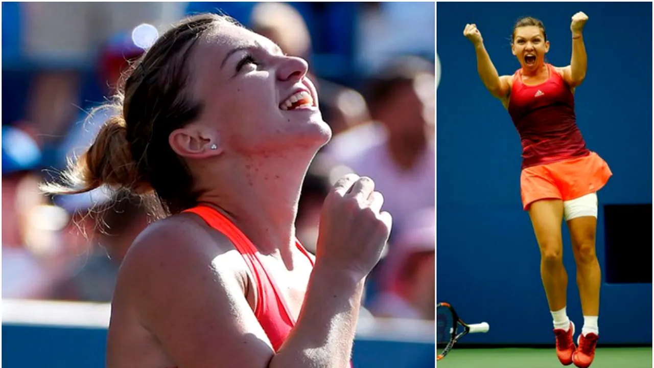 Simona Halep a tras lozul cel mare la US Open! Momentul care a schimbat soarta sfertului de finală contra Victoriei Azarenka: 