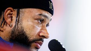 Memphis Depay a prins tupeu înainte de România - Olanda și a izbucnit în fața unui jurnalist: „Mi-ai pus o întrebare ciudată”