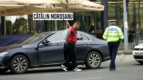 Cătălin Moroșanu, beat la volan! I-a fost luat permisul